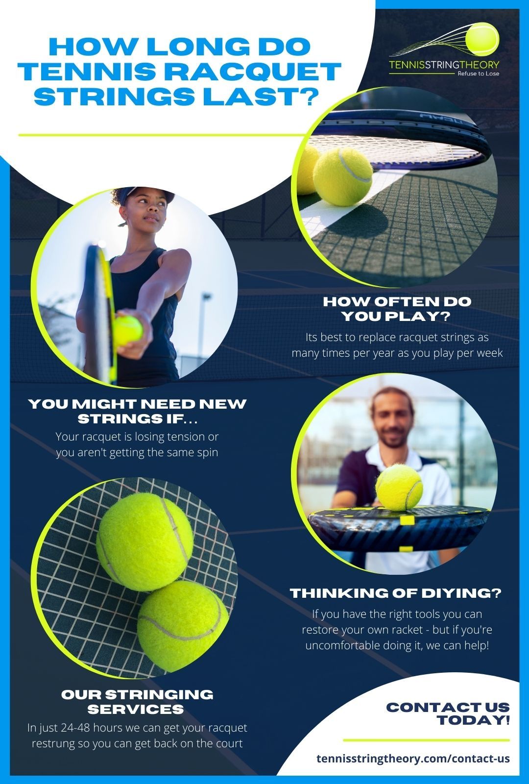 How Long Do Tennis Racquet Strings Last? Tennis String Theory